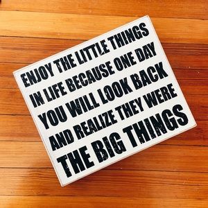 Quote Wall Art Home Decor